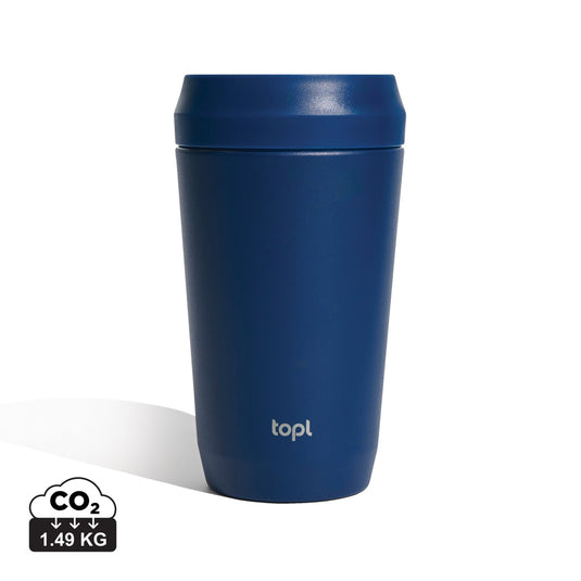 Top Recycled Steel To Go Tumbler Patented 360 Lid 354ml - Custom Wood Designs