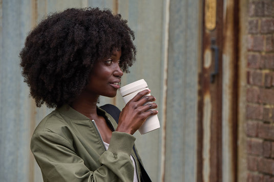 Top Recycled Steel To Go Tumbler Patented 360 Lid 354ml - Custom Wood Designs