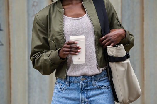 Top Recycled Steel To Go Tumbler Patented 360 Lid 354ml - Custom Wood Designs