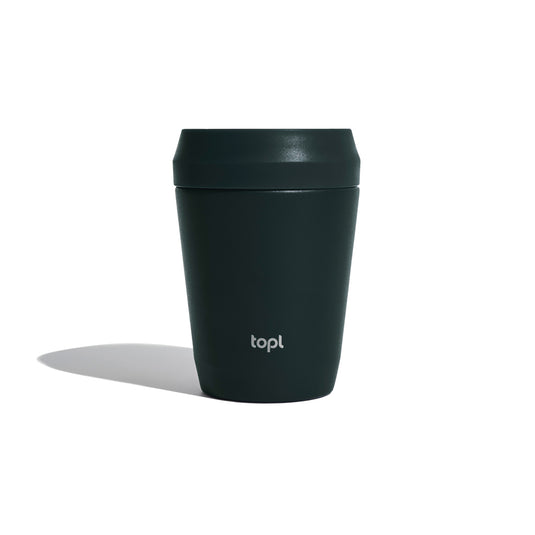 Top Recycled Steel To Go Tumbler Patented 360 Lid 235ml - Custom Wood Designs