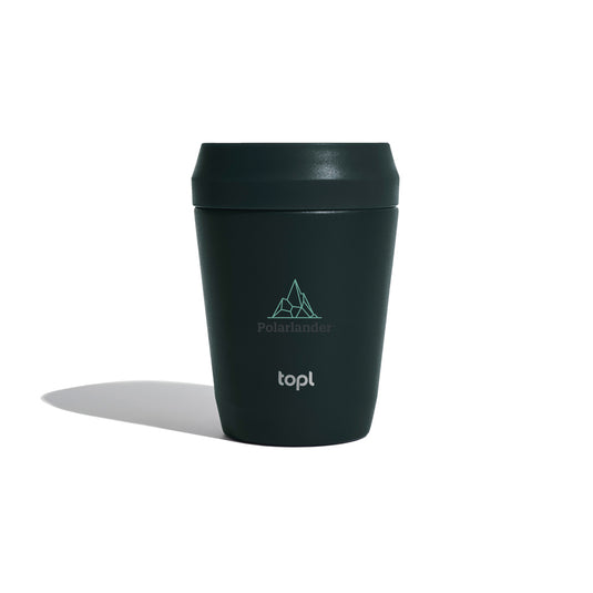 Top Recycled Steel To Go Tumbler Patented 360 Lid 235ml - Custom Wood Designs