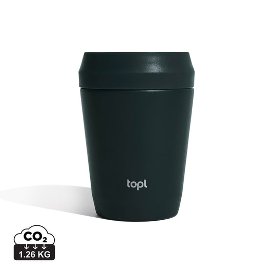 Top Recycled Steel To Go Tumbler Patented 360 Lid 235ml - Custom Wood Designs