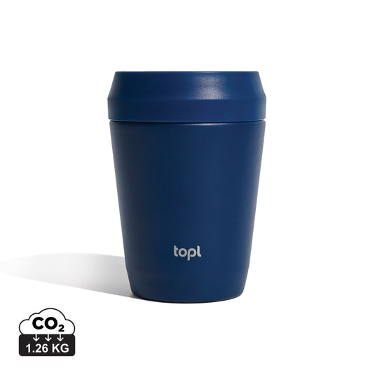 Top Recycled Steel To Go Tumbler Patented 360 Lid 235ml - Custom Wood Designs