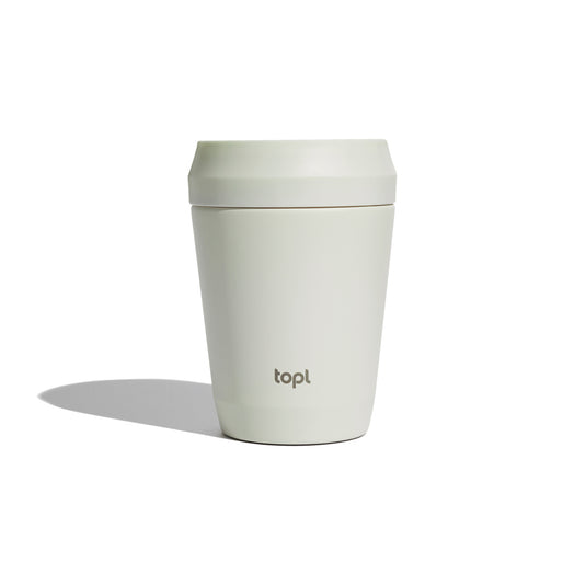 Top Recycled Steel To Go Tumbler Patented 360 Lid 235ml - Custom Wood Designs