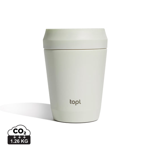 Top Recycled Steel To Go Tumbler Patented 360 Lid 235ml - Custom Wood Designs