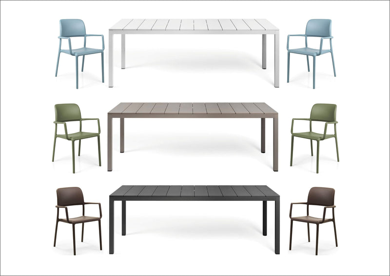 Load image into Gallery viewer, Nardi Rio Riva 8 Seater Outdoor Dining Set Custom Wood Designs Outdoor RivaRioSet_60d5b890-800f-4dcb-8bfe-6522f1156ed7
