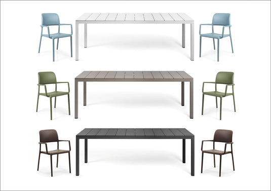 Nardi Rio Riva 8 Seater Outdoor Dining Set Custom Wood Designs Outdoor RivaRioSet_60d5b890-800f-4dcb-8bfe-6522f1156ed7