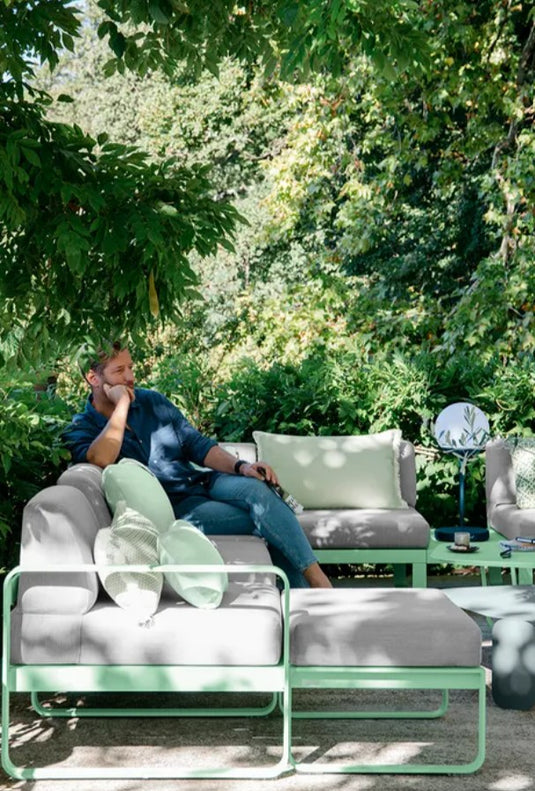 Bellevie 2-Seater Right Corner Module - Custom Wood Designs Bellevie 2-Seater Right Corner Module made from [material] –  [use_case] | Custom Wood Designs