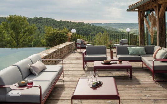 Bellevie 2-Seater Right Corner Module - Custom Wood Designs Bellevie 2-Seater Right Corner Module made from [material] –  [use_case] | Custom Wood Designs