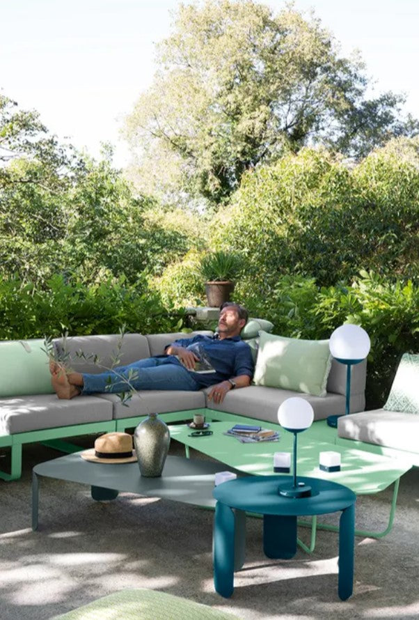 Load image into Gallery viewer, Bellevie 2-Seater Right Corner Module - Custom Wood Designs Bellevie 2-Seater Right Corner Module made from [material] –  [use_case] | Custom Wood Designs
