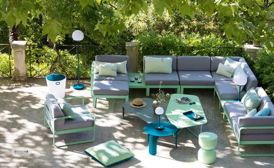 Bellevie 2-Seater Right Corner Module - Custom Wood Designs Bellevie 2-Seater Right Corner Module made from [material] –  [use_case] | Custom Wood Designs