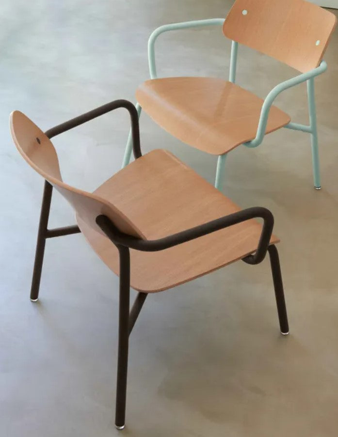 Load image into Gallery viewer, Studie Armchair - Custom Wood Designs
