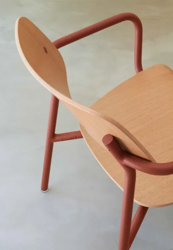 Load image into Gallery viewer, Studie Armchair - Custom Wood Designs

