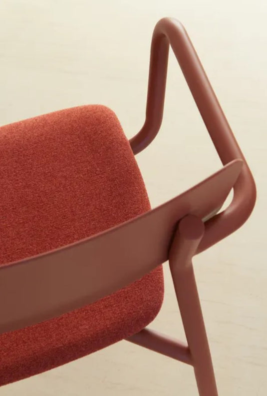 Studie Fabric Armchair - Custom Wood Designs