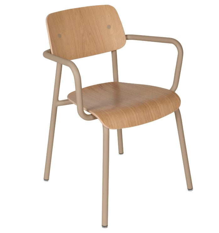 Load image into Gallery viewer, Studie Armchair - Custom Wood Designs
