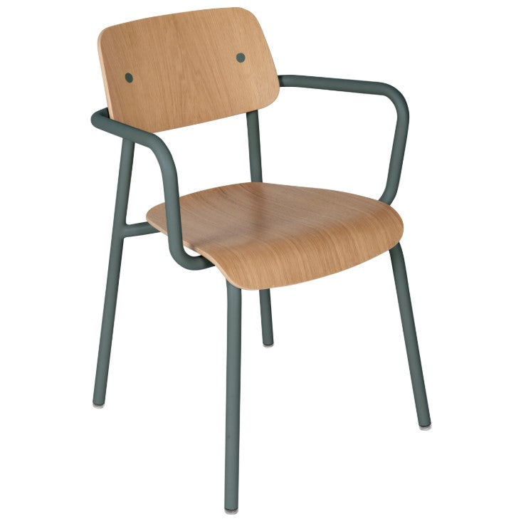 Load image into Gallery viewer, Studie Armchair - Custom Wood Designs
