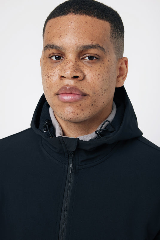 Makal men recycled polyester soft shell jacket - Custom Wood Designs