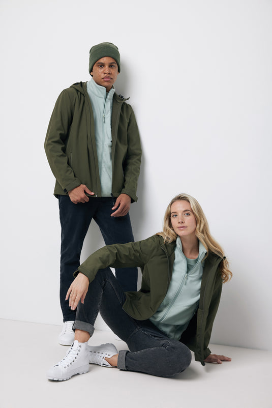 Makal men recycled polyester soft shell jacket - Custom Wood Designs