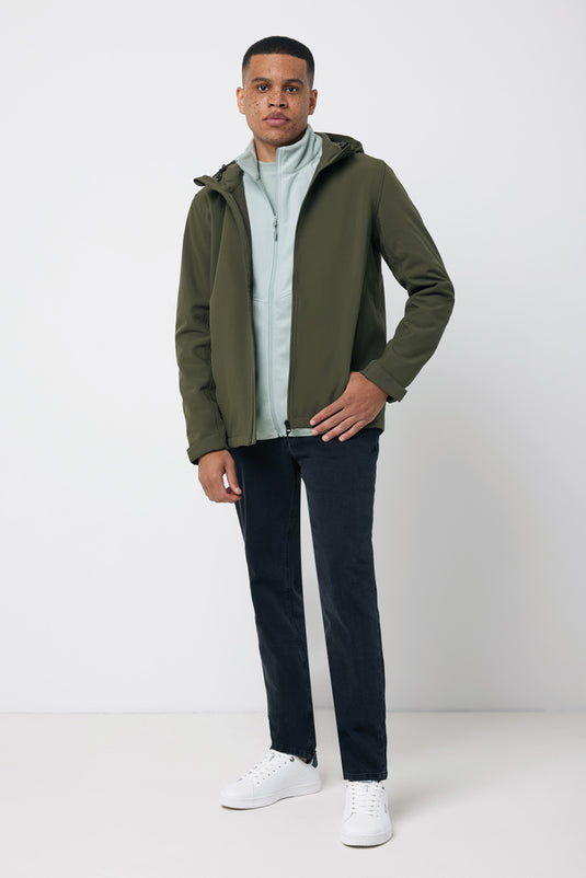 Makal men recycled polyester soft shell jacket - Custom Wood Designs