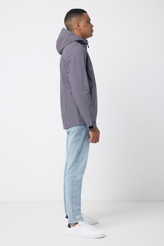 Makal men recycled polyester soft shell jacket - Custom Wood Designs