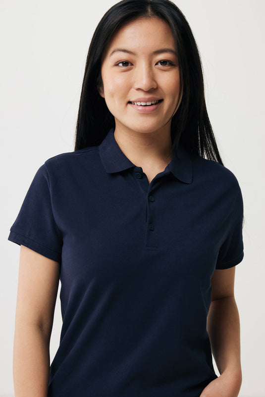 Yosemit women recycled cotton pique polo - Custom Wood Designs