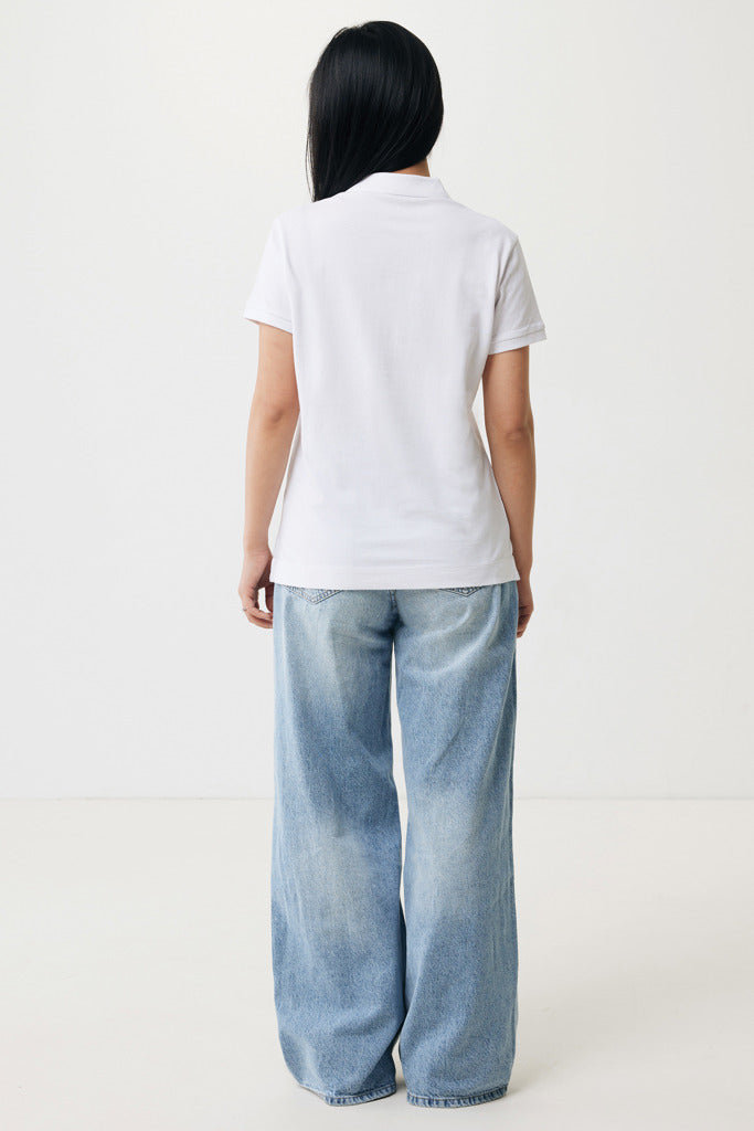 Load image into Gallery viewer, Yosemit women recycled cotton pique polo - Custom Wood Designs
