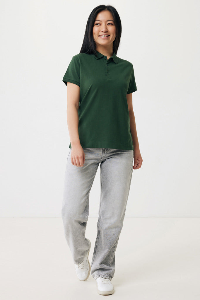 Load image into Gallery viewer, Yosemit women recycled cotton pique polo - Custom Wood Designs
