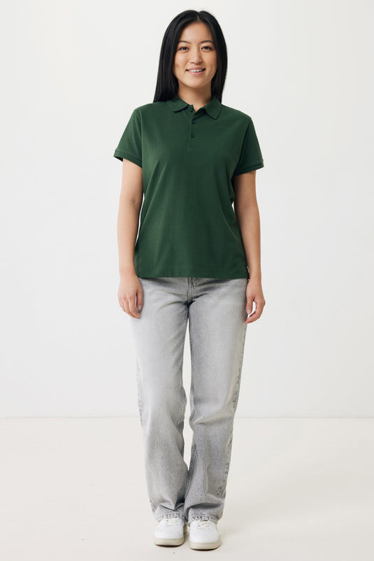 Yosemit women recycled cotton pique polo - Custom Wood Designs