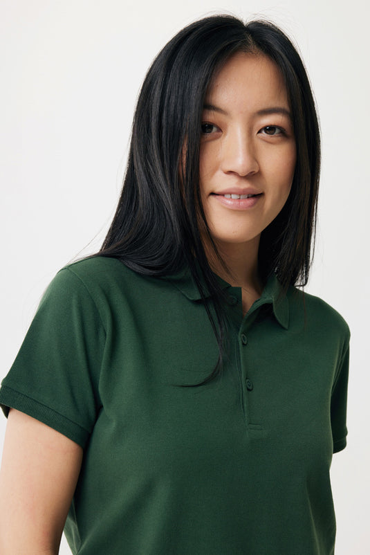 Yosemit women recycled cotton pique polo - Custom Wood Designs