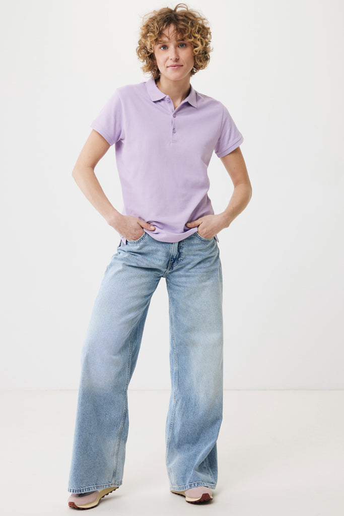 Load image into Gallery viewer, Yosemit women recycled cotton pique polo - Custom Wood Designs
