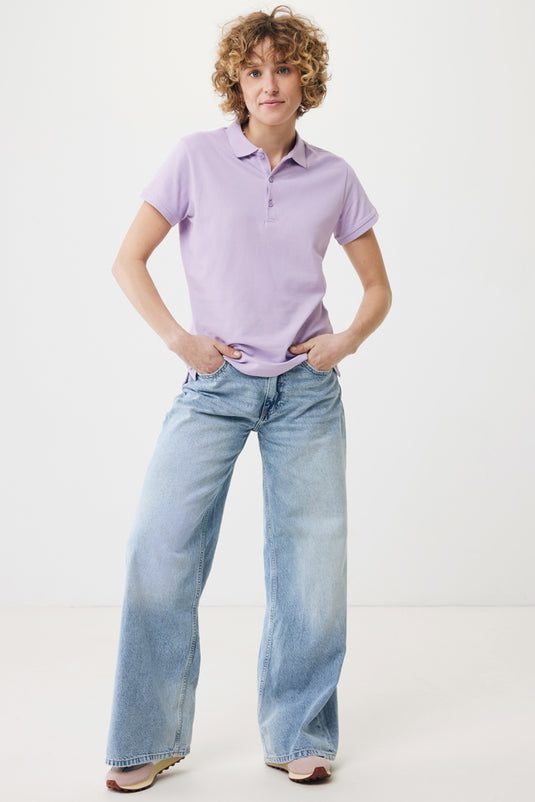 Yosemit women recycled cotton pique polo - Custom Wood Designs