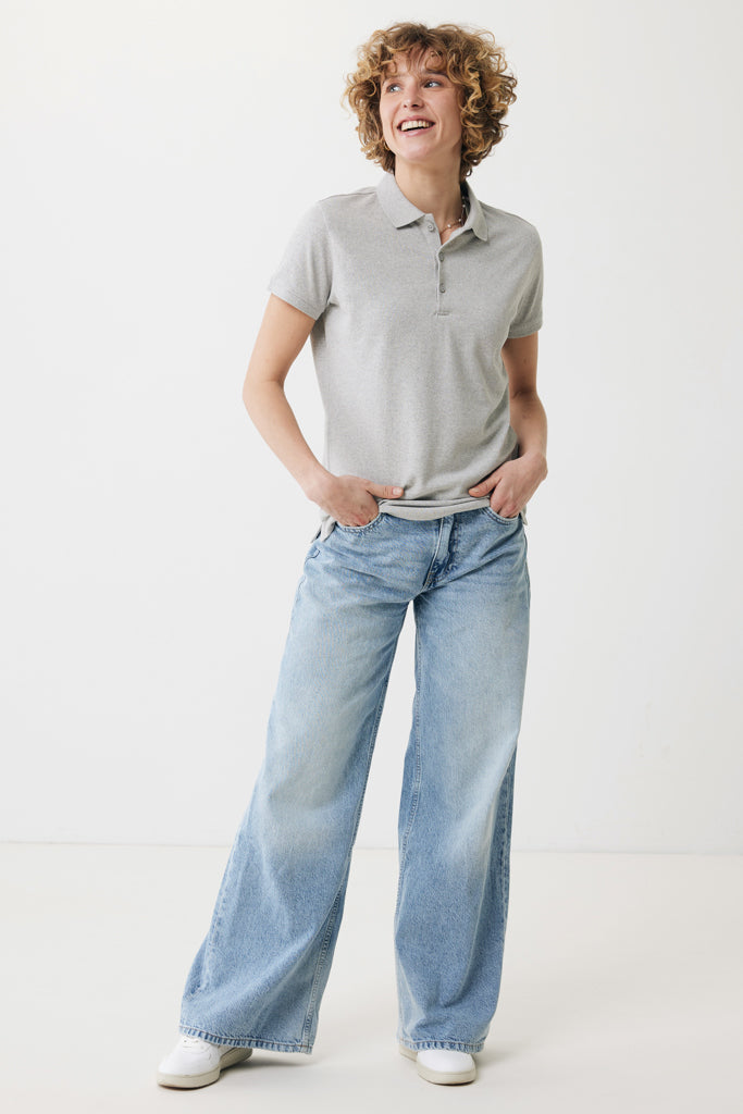 Load image into Gallery viewer, Yosemit women recycled cotton pique polo - Custom Wood Designs
