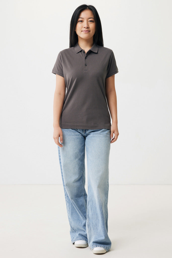 Load image into Gallery viewer, Yosemit women recycled cotton pique polo - Custom Wood Designs
