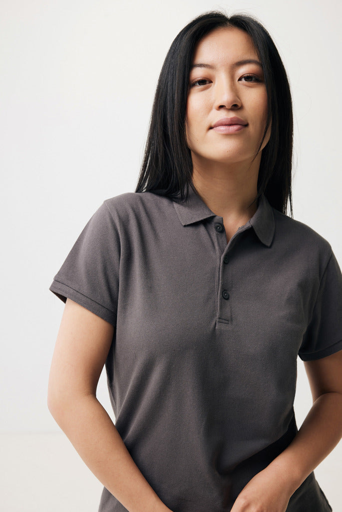 Load image into Gallery viewer, Yosemit women recycled cotton pique polo - Custom Wood Designs
