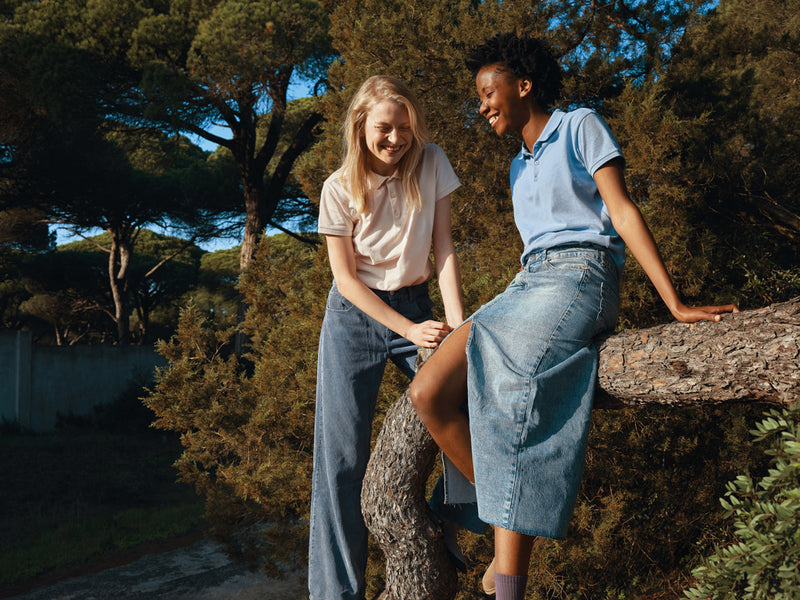 Load image into Gallery viewer, Yosemit women recycled cotton pique polo - Custom Wood Designs
