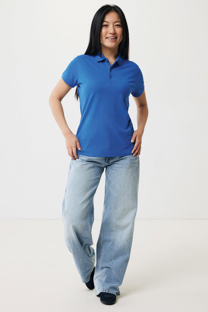 Load image into Gallery viewer, Yosemit women recycled cotton pique polo - Custom Wood Designs
