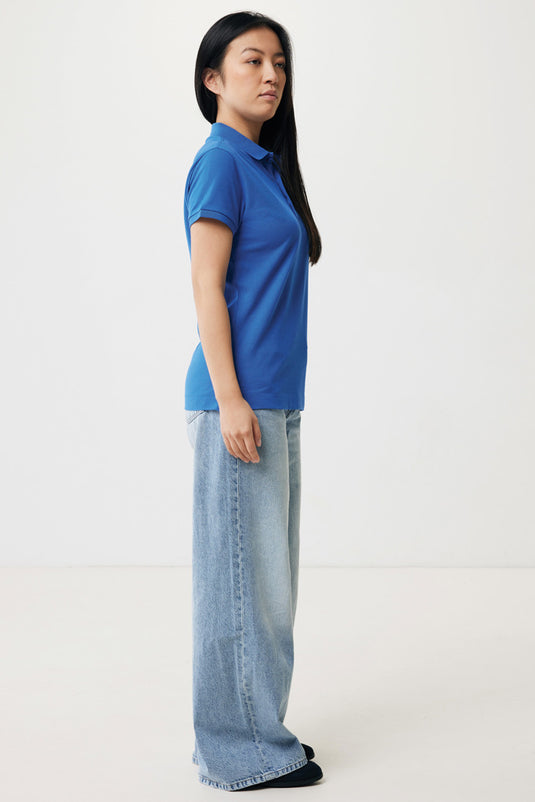 Yosemit women recycled cotton pique polo - Custom Wood Designs