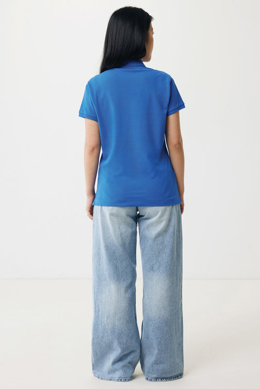 Yosemit women recycled cotton pique polo - Custom Wood Designs