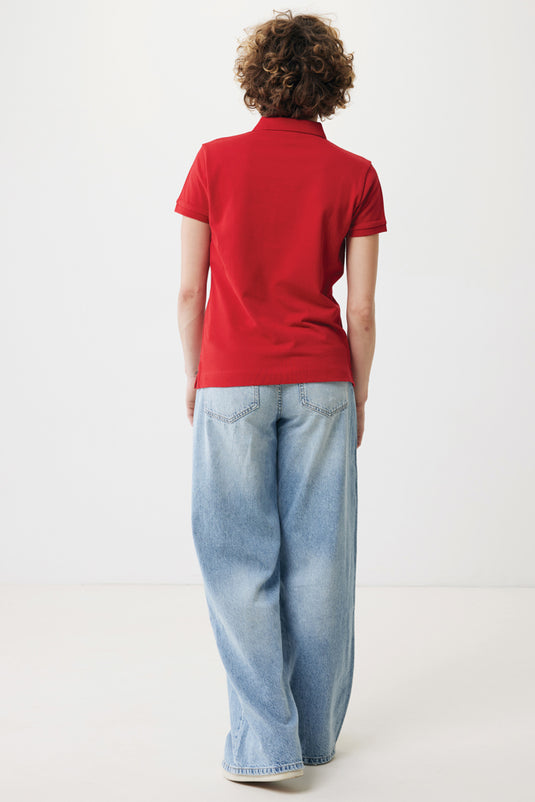 Yosemit women recycled cotton pique polo - Custom Wood Designs