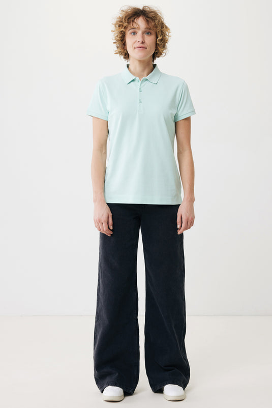 Yosemit women recycled cotton pique polo - Custom Wood Designs