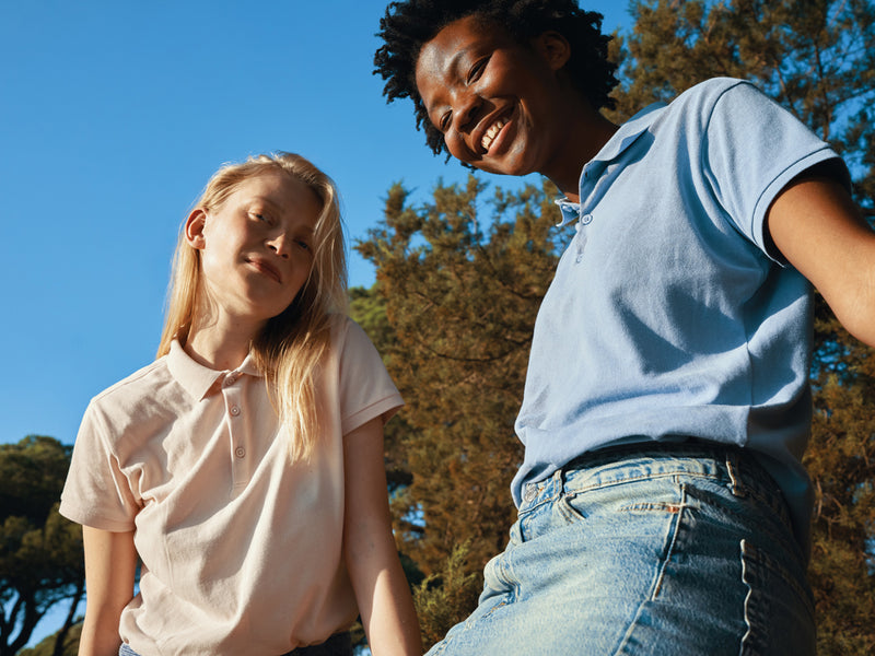 Load image into Gallery viewer, Yosemit women recycled cotton pique polo - Custom Wood Designs
