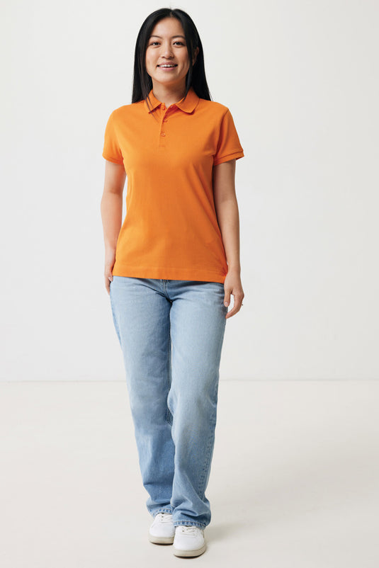 Yosemit women recycled cotton pique polo - Custom Wood Designs
