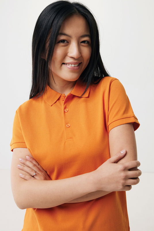 Yosemit women recycled cotton pique polo - Custom Wood Designs