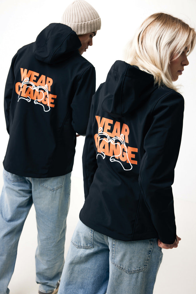 Load image into Gallery viewer, IMakal women recycled polyester soft shell jacket - Custom Wood Designs
