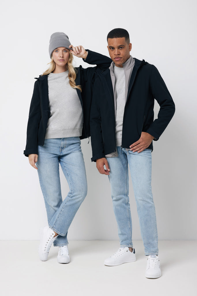 Load image into Gallery viewer, IMakal women recycled polyester soft shell jacket - Custom Wood Designs
