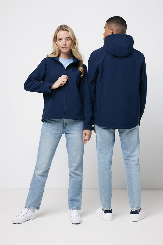 IMakal women recycled polyester soft shell jacket - Custom Wood Designs