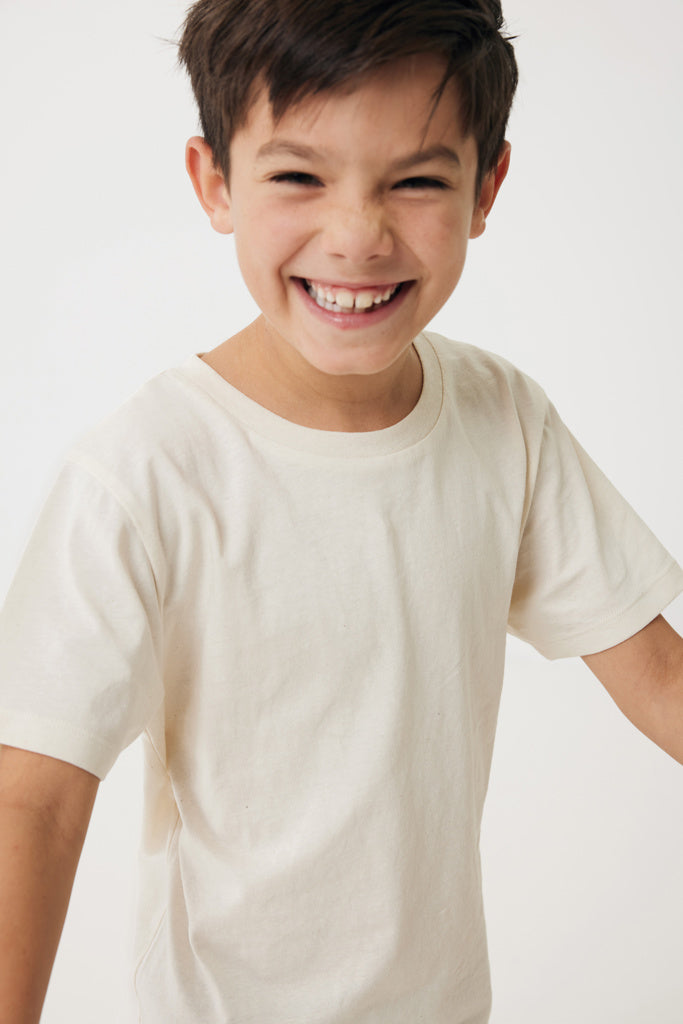 Load image into Gallery viewer, Kol kids lightweight recycled cotton t-shirt - Custom Wood Designs
