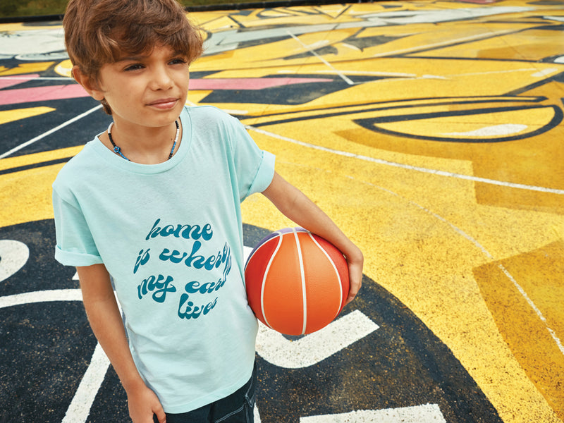 Load image into Gallery viewer, Kol kids lightweight recycled cotton t-shirt - Custom Wood Designs
