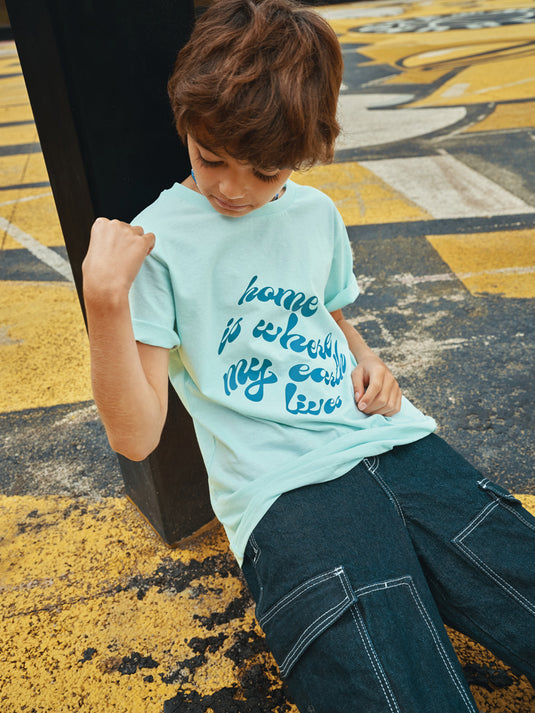Kol kids lightweight recycled cotton t-shirt - Custom Wood Designs