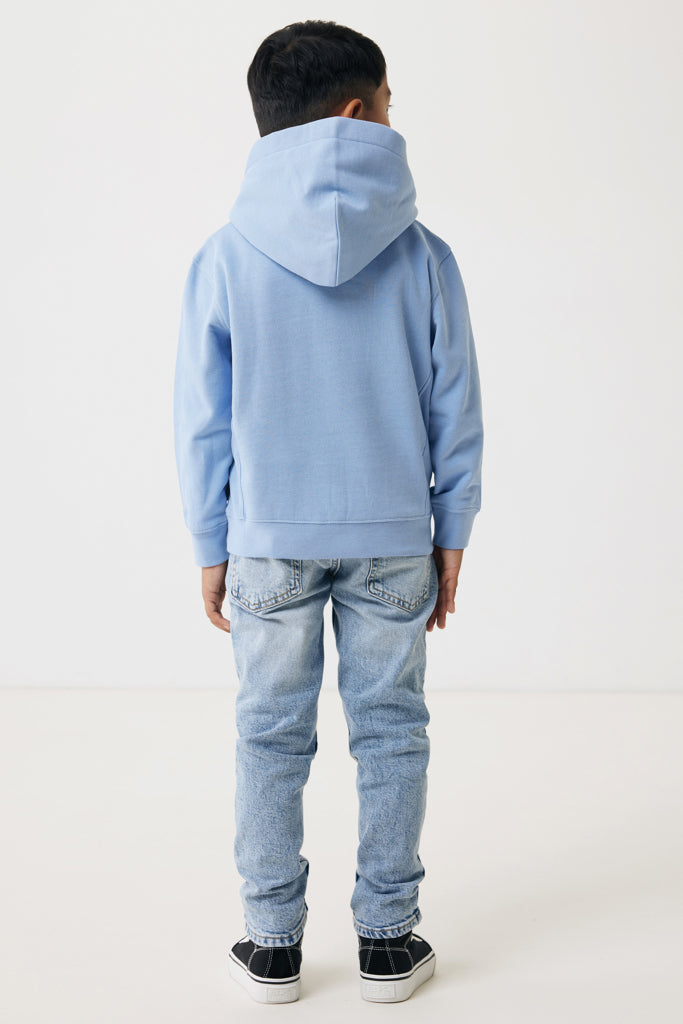 Load image into Gallery viewer, Kids recycled cotton hoodie with sidepockets - Custom Wood Designs
